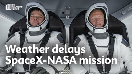 Weather delays SpaceX-NASA mission