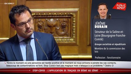 StopCovid : « Il faut savoir dire stop », appelle Jérôme Durain