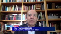 Felipe Calderón confiesa cuáles fueron los peores momentos de su Gobierno