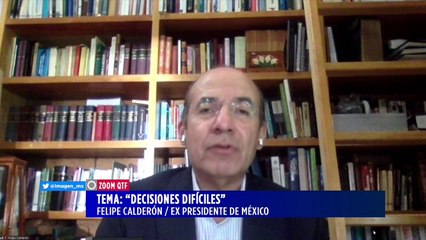 Felipe Calderón confiesa cuáles fueron los peores momentos de su Gobierno