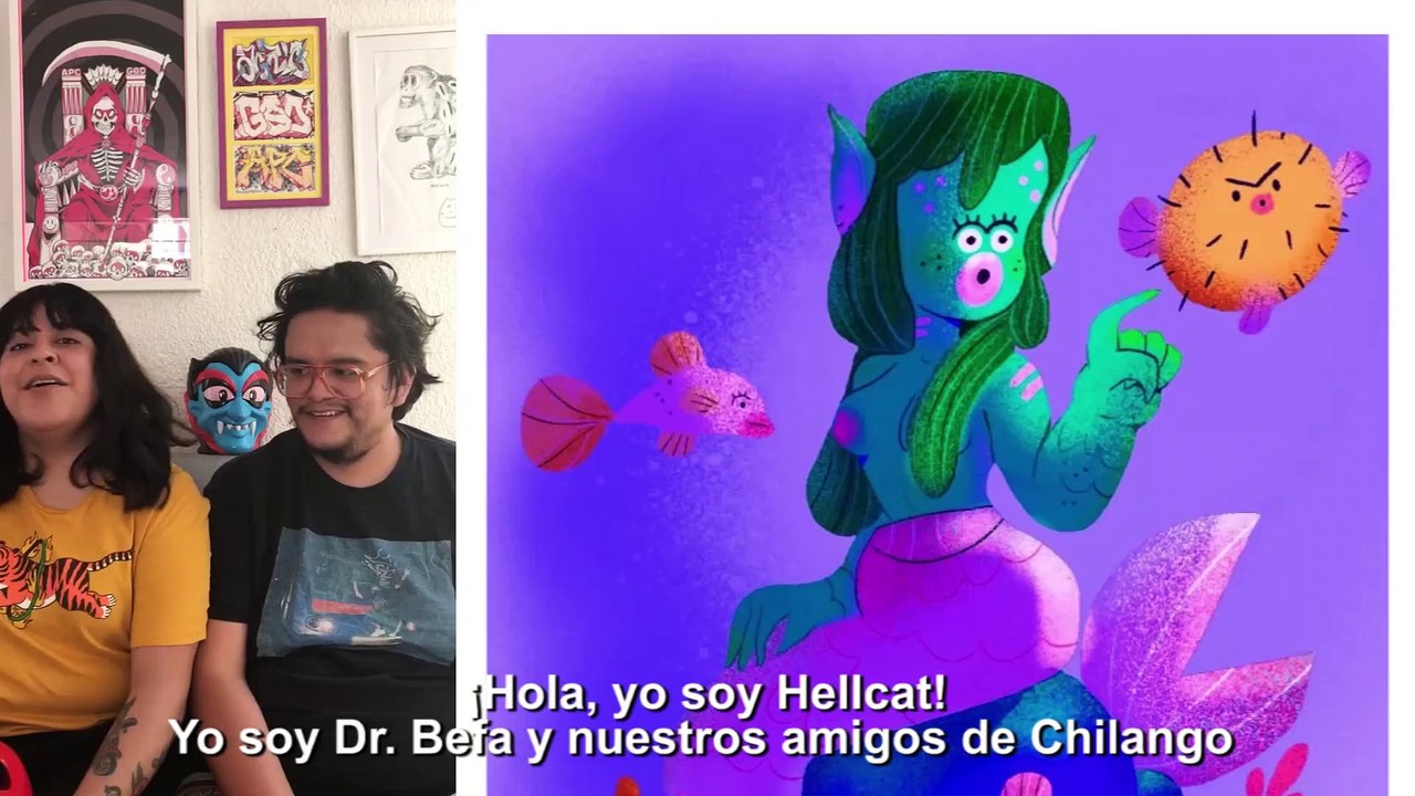 Entrevista ilustrada con Hellcat y Dr. Befa