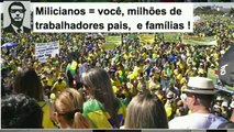 Para o moleque ditador, @jdoriajr, as famílias que foram às ruas ontem são na verdade milicianos