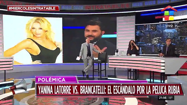 Brancatelli le contesta a Yanina Latorre