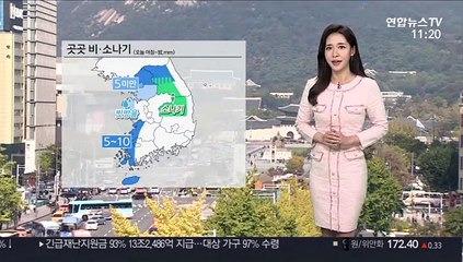 [날씨] 구름 많고 중북부 약한 비…충청 이남 초여름
