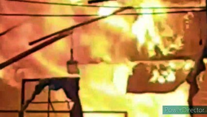 fierce fire in Ratlam, burning everything