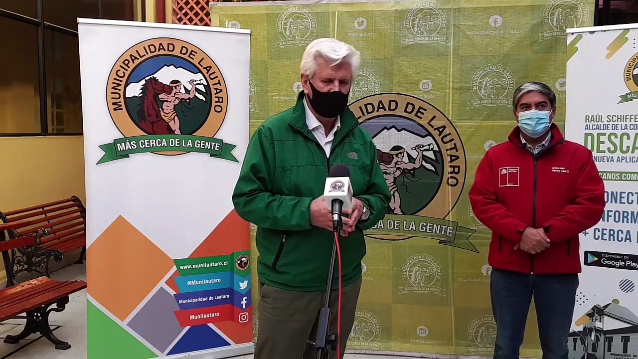 Municipalidad de Lautaro Municipalidad de Lautaro Capsula municipal de Alcalde Raúl Schifferli Díaz 26-05-2020