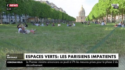 Parcs et jardins toujours fermés : les Parisiens n'en peuvent plus