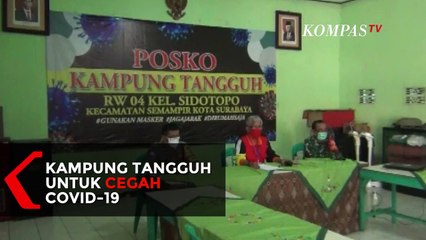 Warga Surabaya Bentuk Kampung Tangguh untuk Hadapi Pandemi Covid-19