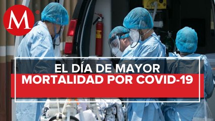 Mayor cifra de muertes en un día fue el 15 de mayo: López-Gatell