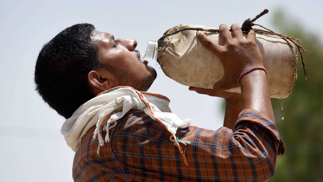 Intense heatwave in North-India amid corona crisis