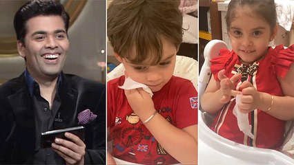 Karan Johar Plays Rapid Fire With His Kids During Lockdown