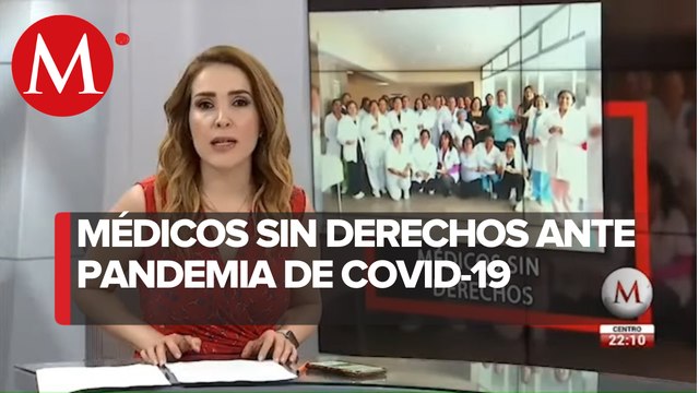Trabajadores del IMSS se manifiestan, reclaman insumos y respeto a médico fallecido por coronavirus