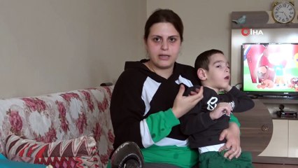 Gözü yaşlı annenin tek isteği oğlunun ilaçlarına ulaşabilmek