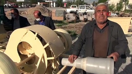 65 yaş sınırına takılıp evde kaldı, topladığı hurda malzemelerde elektrik üretti