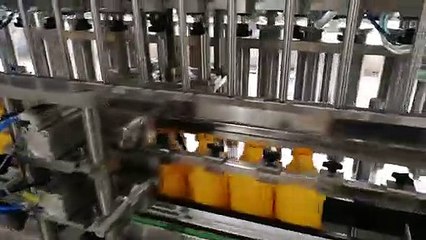 12 heads automatic bottle filling machine for ketchup oils sauce cosmetic