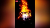 Minneapolis'te protestolar büyüyor; göstericiler bazı binaları ateşe verdi