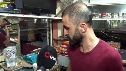 Hırsızlar kısıtlama gününde girdikleri büfede kahve içip, 6 bin lira ile kayıplara karıştı