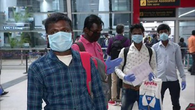 Video: Farmer puts 10 of his staff on flight home