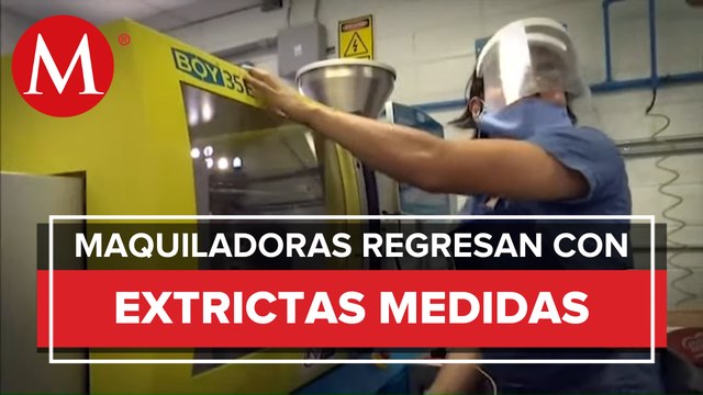 Regresan a laborar maquiladoras en Tijuana bajo medias sanitarias