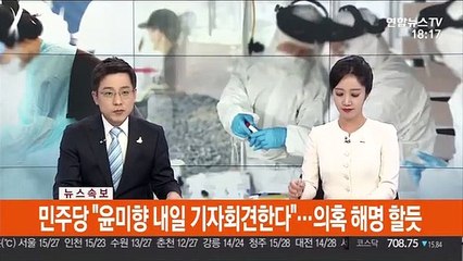 [속보] 민주당 "윤미향 내일 기자회견한다" 의혹 해명 할듯