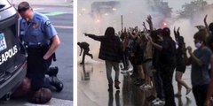 EE.UU. arde en protestas callejeras: un vídeo inédito desmiente a los policías que causaron la muerte de George Floyd