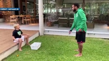 La blague douteuse de Neymar à son fils
