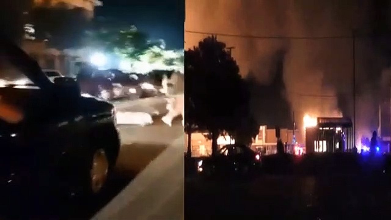 Live footage from people down on the ground in Minneapolis protesting GEORGE FLOYD passing.