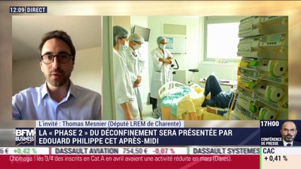 Thomas Mesnier (Député): La "phase 2" du déconfinement présentée par Édouard Philippe cet après-midi - 28/05