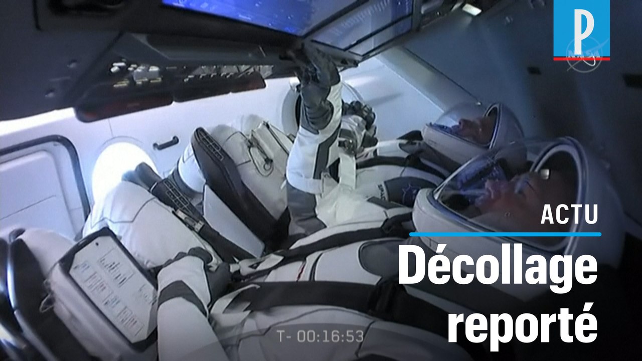 Le premier lancement habité de SpaceX reporté en raison du mauvais temps