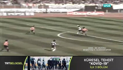 Beşiktaş 3-0 Adanaspor [HD] 01.04.1990 - 1989-1990 Turkish 1st League Matchday 27 + Post-Match Comments