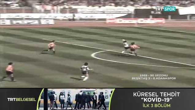Beşiktaş 3-0 Adanaspor [HD] 01.04.1990 - 1989-1990 Turkish 1st League Matchday 27 + Post-Match Comments
