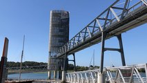 On a testé la tyrolienne de la Cité de la Voile