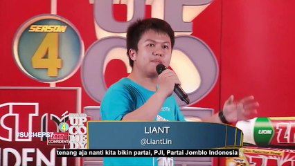 Stand Up Comedy Liant: Gua Sebel Banget, Orang Jomblo Selalu Dihina-hina - SUCI 4