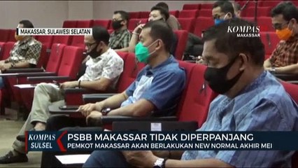 Pemkot Makassar Wacanakan Pemberlakuan New Normal Akhir Mei