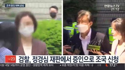 증언거부권 vs 혜택…조국 증인 채택 두고 공방