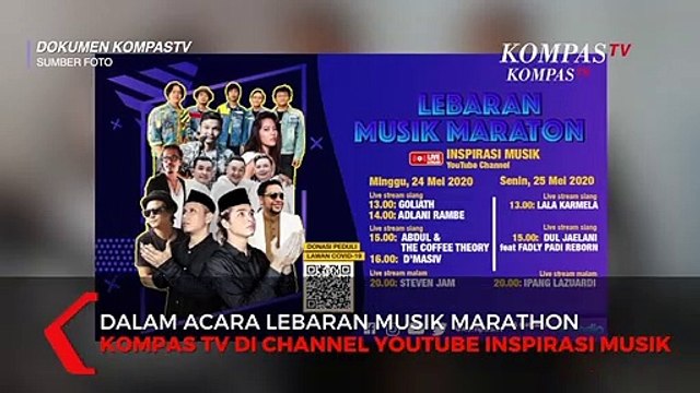 Hibur Sahabat Kompas TV Saat Lebaran, Goliath Nyanyikan Lagu Masih Disini Masih Denganmu
