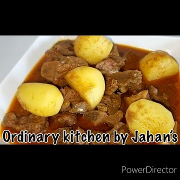 বিফ পটাটোর ঝোল/Beef Curry with potato/ Spicy Beef Curry