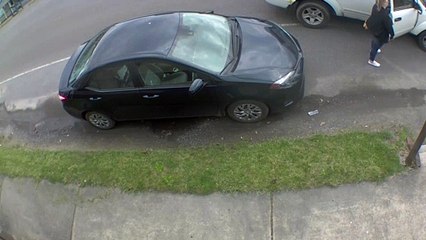 Neighbor Accidentally Backs Into Parked Car