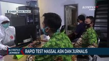 Rapid Test Massal ASN dan Jurnalis