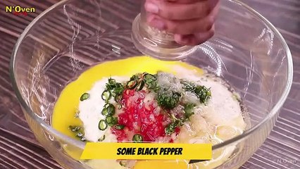 5 MIN  EASY MILK EGG BREAKFAST RECIPE l N'OVEN FOODS -