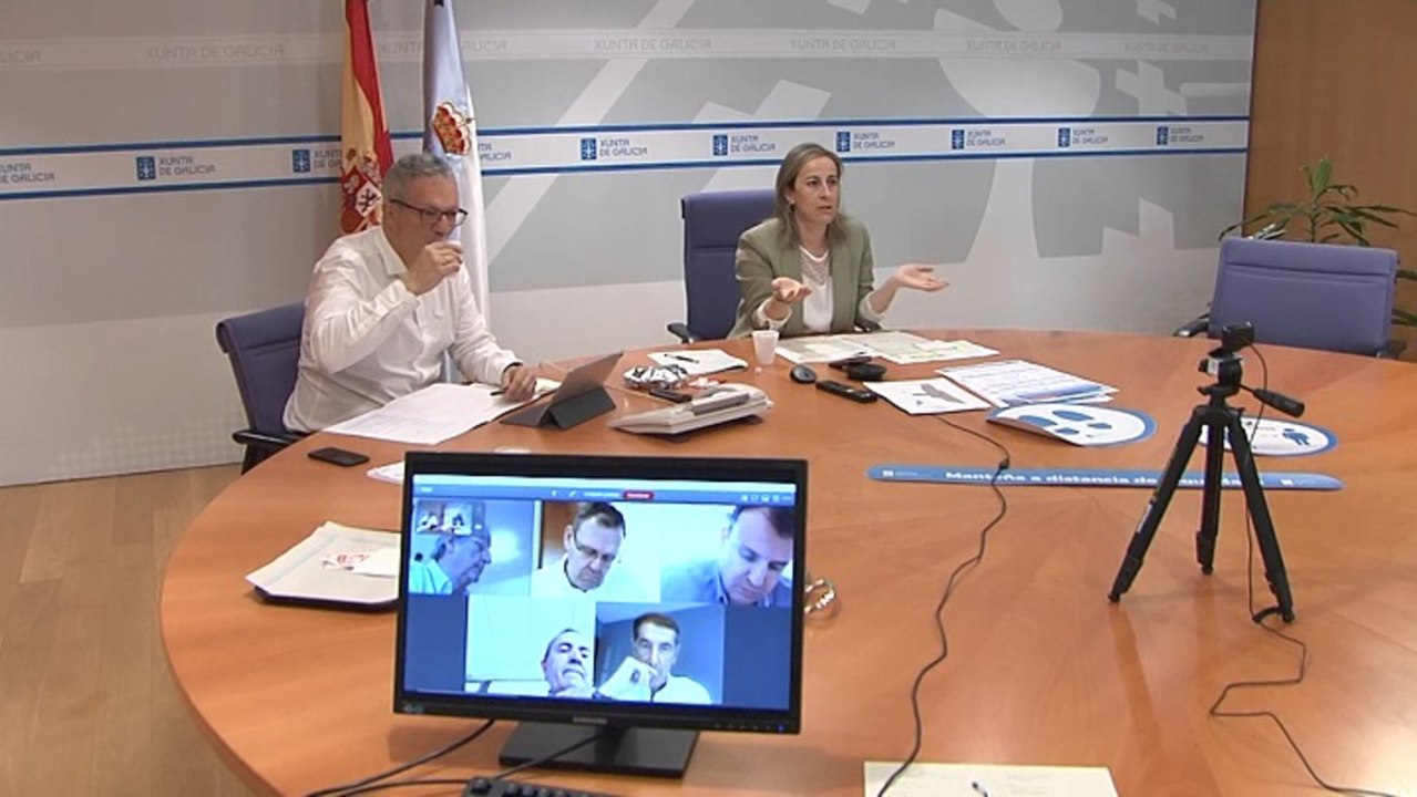 Ethel Vázquez se reúne con responsables de las federaciones de transporte