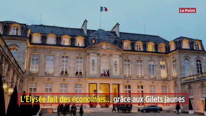 L'Élysée fait des économies… grâce aux Gilets jaunes
