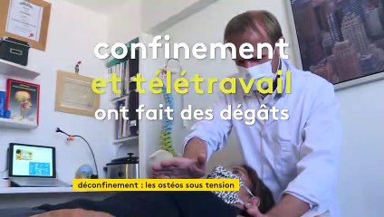 Déconfinement : les ostéopathes sous tension