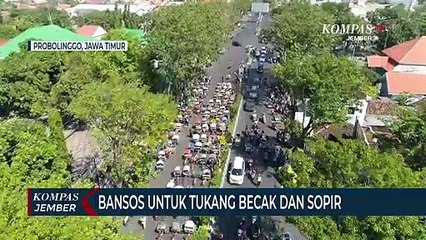 Bantuan Sosial untuk Tukang Becak dan Sopir Angkot