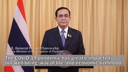 นายกฯ เสนอ 3 แนวทางสำคัญ  เพื่อฟื้นตัวจากวิกฤติโควิด-19