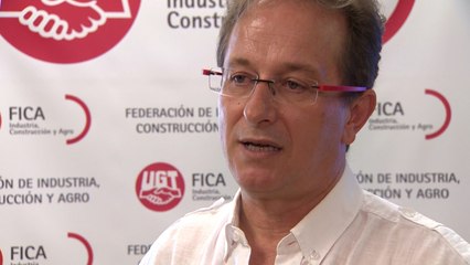 Pedro Luis Hojas, de UGT FICA