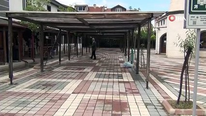 Hırsızların hedefi bu kez caminin çay ocağı oldu