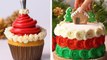 How To Make Christmas Cake Decorating Ideas - So Yummy Cake Decorating Recipes - Tasty Plus