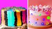 How To Make Colorful Cake Decorating Ideas - So Yummy Cake Hacks - Easy Cake Decorating Recipes