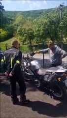 La bonne blague à faire à un motard